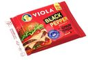 Сыр плавленый Viola Black Pepper с черным перцем 45%, 140г
