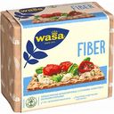 Хлебцы ржаные цельнозерновые Wasa Fiber с пшеничными отрубями, кунжутом и овсяными хлопьями, 230 г
