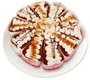 Торт бисквитный НЕВСКИЕ БЕРЕГА Медовый со сливками, 750г