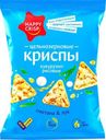 Чипсы кукурузно-рисовые HAPPY CRISP Сметана и лук, 50 г