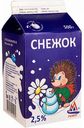 Напиток кисломолочный Снежок Рамоз 2,5%, 500 г