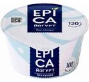 Йогурт Epica Натуральный без сахара 6%, 130 г