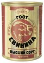 Свинина тушеная «Семейный бюджет» высший сорт ГОСТ, 338 г