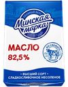 Масло сладкосливочное Минская Марка Крестьянское несолёное 82.5%, 180г