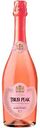 Вино игристое Tbilisi Peak розовое полусладкое 12,5 % алк., Грузия, 0,75л
