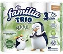 Туалетная бумага Familia Trio 3 слоя, 12шт