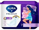 Прокладки Aura Premium Night, 7 шт.