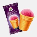 Мороженое Бодрая корова Черная смородина вафельный стаканчик 80г