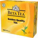 BETA TEA Чай черный байховый цейлонский мелколистовой Золотое Качество 100х1,5г