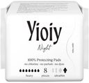 Прокладки Yioiy женские гигиенические ночные, 8шт