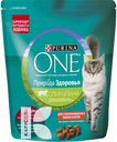 Корм PURINA ONE Природа Здоровья сухой с говядиной для стерилизованных кошек, 680г