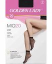 Носки женские Golden Lady Mio цвет: nero/чёрный 20 den, 2 пары