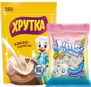 Вместе выгоднее Какао-напиток Хрутка, 250 г и Маршмеллоу мини Juuums! 85 г