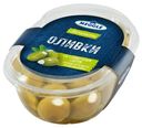 Оливки Meggle со сливочным сыром, 210г
