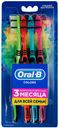 Зубная щетка Oral-B Colors Для всей семьи средняя жесткость 4шт