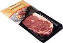Стейк говяжий Мираторг Black Angus Стриплойн без кости категория А охлаждённый, 320г