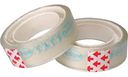 Лента клейкая прозрачная Centrum Clear tape 2шт, 12мм×10м