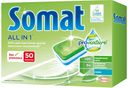 Таблетки для посудомоечных машин Somat Про нейчер, 50шт.