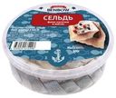 Сельдь Admiral Benbow филе в масле 500г