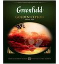 Чай Greenfield Золотой Цейлон чёрный в пакетиках, 100х2г