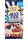 Шоколад молочный Alpen Gold Max Fun Мармелад со вкусом колы, попкорн и взрывная карамель, 160 г