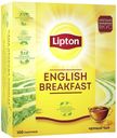 Чай Lipton English Breakfast черный, 100х2 г