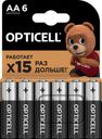 Батарейка OPTICELL AA, Арт. 5051006, 6шт