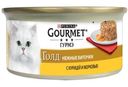 Корм для кошек Gourmet Голд Нежные биточки с курицей и морковью 85г