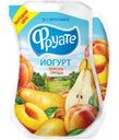 Йогурт Фруате питьевой персик-груша 1.5%, 950г