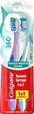 Зубная щетка COLGATE 360 Суперчистота всей полости рта, антибактериальная, средней жесткости, 1+1, 2шт