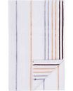 Полотенце махровое Полоски белое, 50×90см