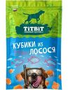 Лакомство Titbit кубики из лосося для собак, 80г