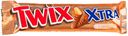 Батончик шоколадный Twix Экстра с печеньем, 82г