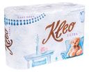 Туалетная бумага, Kleo Ultra, 3 слоя, 6 рулонов