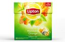 Чай Lipton Mandarin Orange зеленый с цедрой цитруса, 20х1.8 г