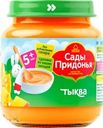 Пюре овощное САДЫ ПРИДОНЬЯ Тыква, с 5 месяцев, 120г