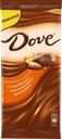 Шоколад DOVE Молочный с миндалем и апельсиновым грильяжем, 90г
