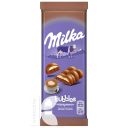 Шоколад MILKA Bubbles молочный пористый с начинкой со вкусом капучино, 92г