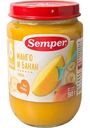 Пюре фруктовое Semper Манго и банан, 190 г