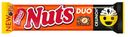 NUTS Duo Crunch Батончик шоколадный с фундук и арахис 60г:24