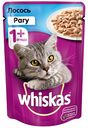 Корм для кошек Рагу Whiskas Лосось, от 1 года, 85 г
