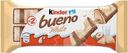 Батончик вафельный Kinder Bueno White 39г
