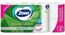 Туалетная бумага Zewa Natural Comfort 3 слоя, 8шт