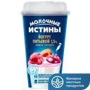 Йогурт МОЛОЧНЫЕ ИСТИНЫ клубничное мороженое 1,5%, 230г 