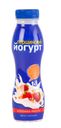 Питьевой йогурт Першинское Клубника-мюсли 2.5%, 270 г