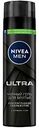 Гель для бритья NIVEA MEN Ultra Ультрагладкое скольжение с активным углем, 200мл