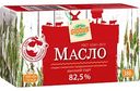Масло сладко-сливочное Глобус традиционное несолёное 82,5% 380 г