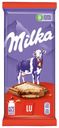 Шоколад Milka молочный с печеньем Lu 87 г