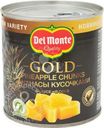 Ананасы Del Monte Gold кусочки в соке, 435г