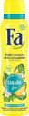 Дезодорант Fa Ритмы острова Гавайи Fun аромат ананаса и цветка франжипани 150мл